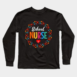 School Nurse Long Sleeve T-Shirt